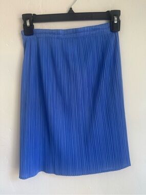 Pleats Please Issey Miyake Blue Women's Skirt
